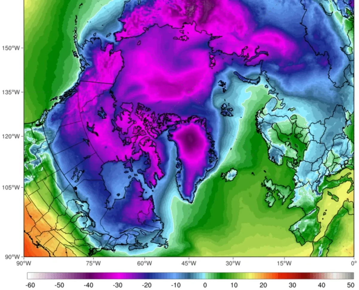 Teploty ve světě 25. 12. 2025
