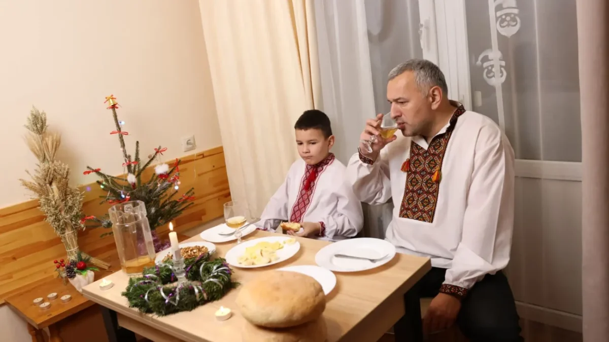 ukrajinský vánoční stůl