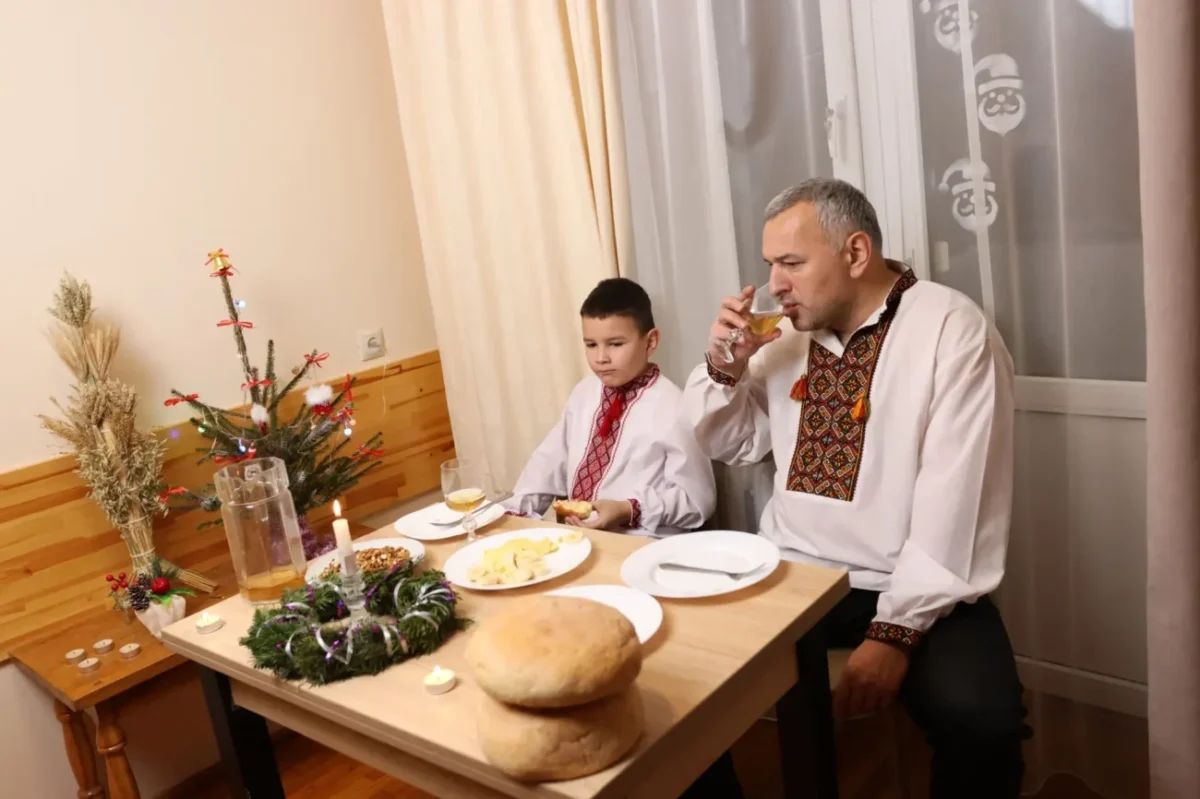 ukrajinský vánoční stůl