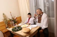 ukrajinský vánoční stůl