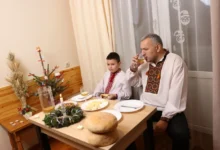 ukrajinský vánoční stůl