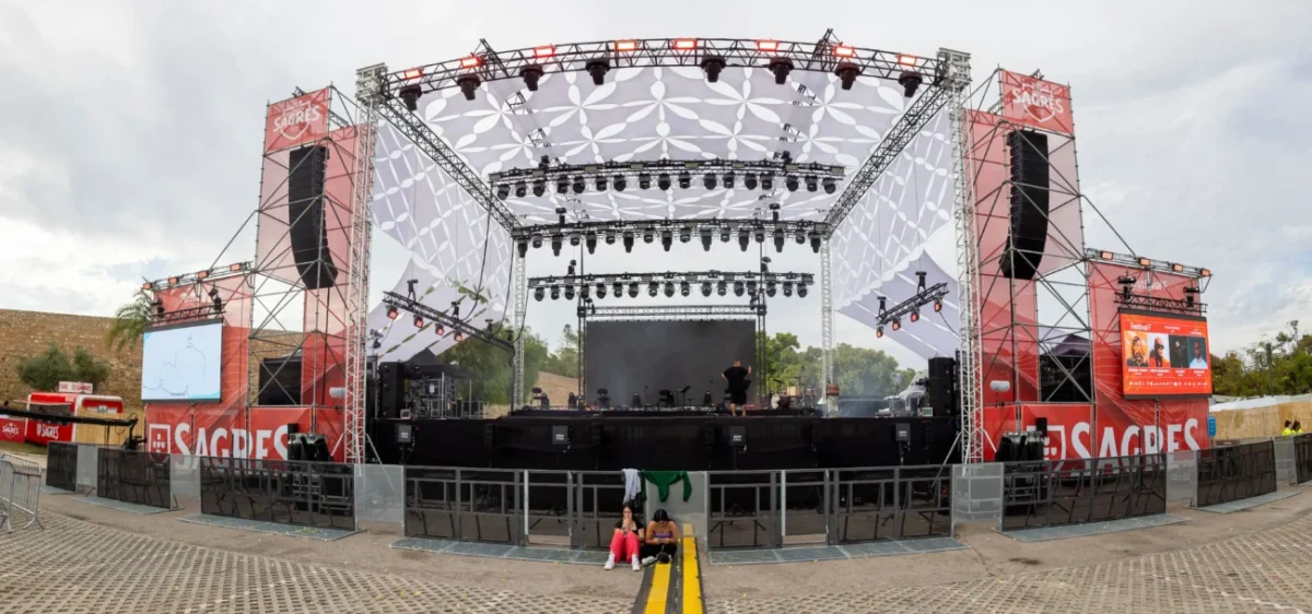 festivalové pódium