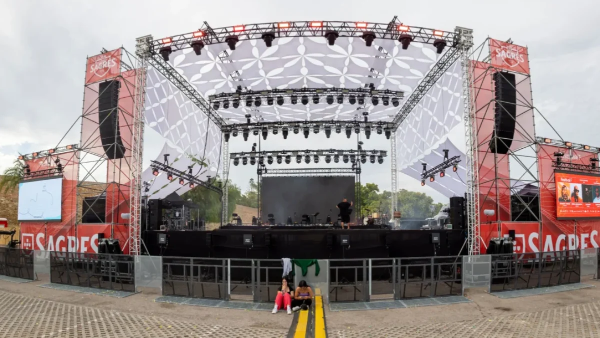 festivalové pódium