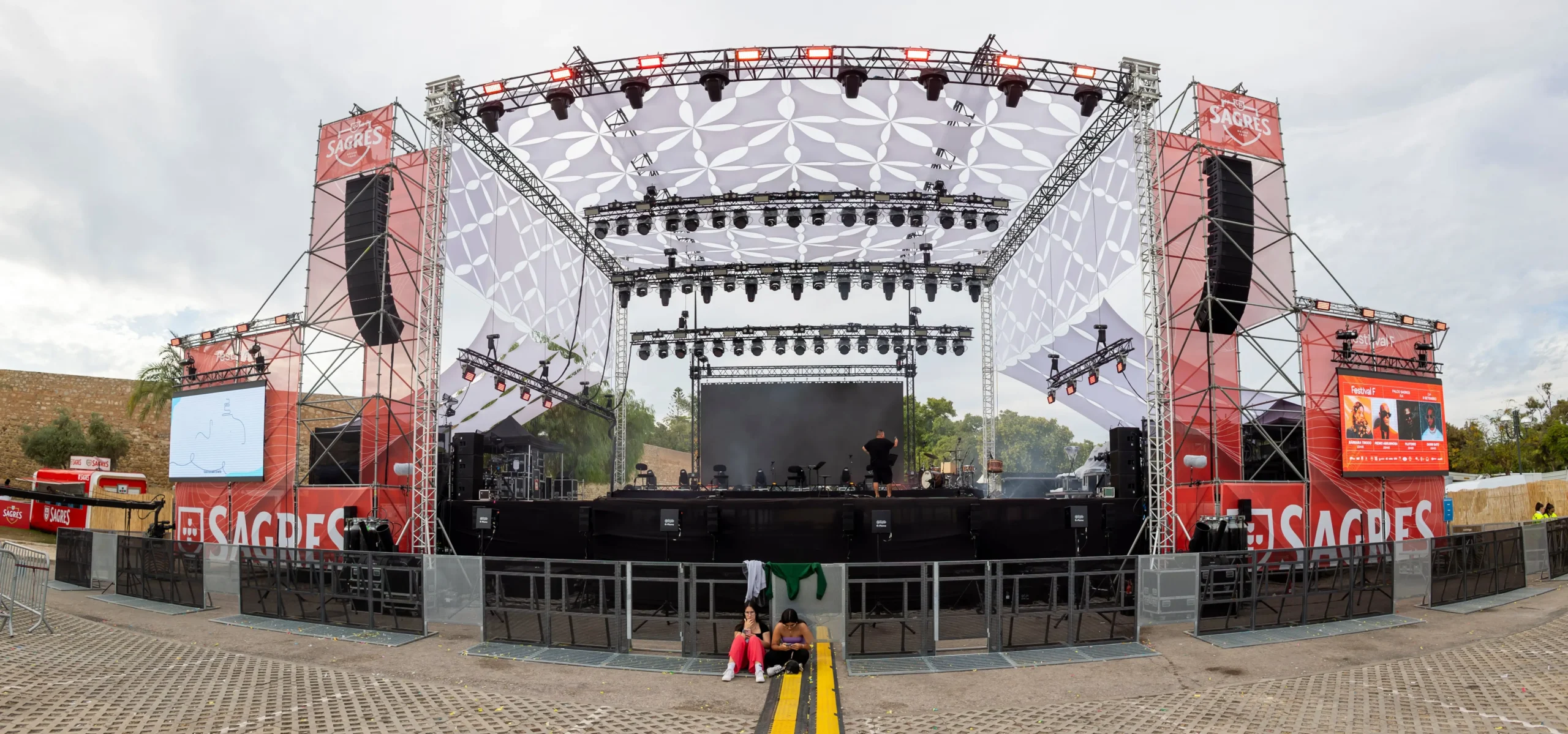 festivalové pódium