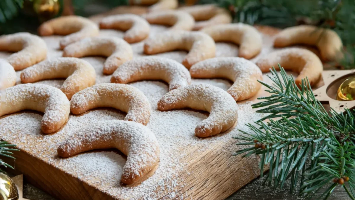 I lahodných vanilkových rohlíčků se člověk přesytí