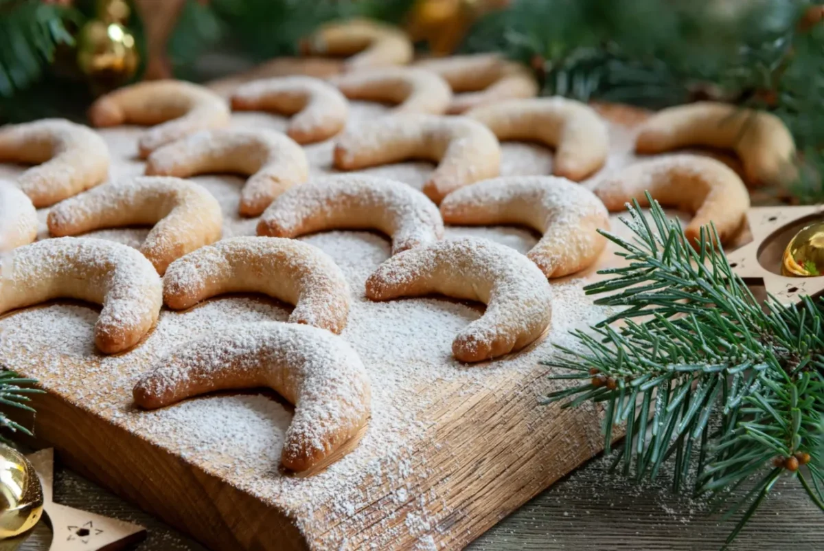 I lahodných vanilkových rohlíčků se člověk přesytí