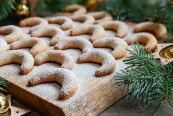 I lahodných vanilkových rohlíčků se člověk přesytí