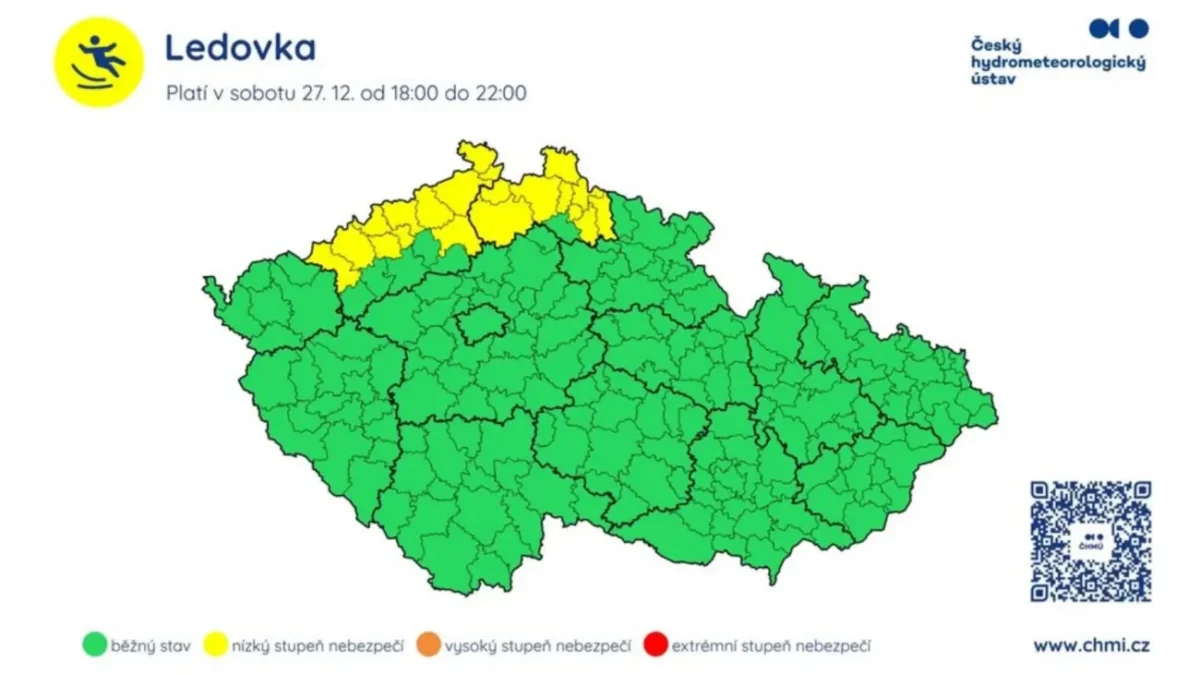 Výstraha před ledovkou