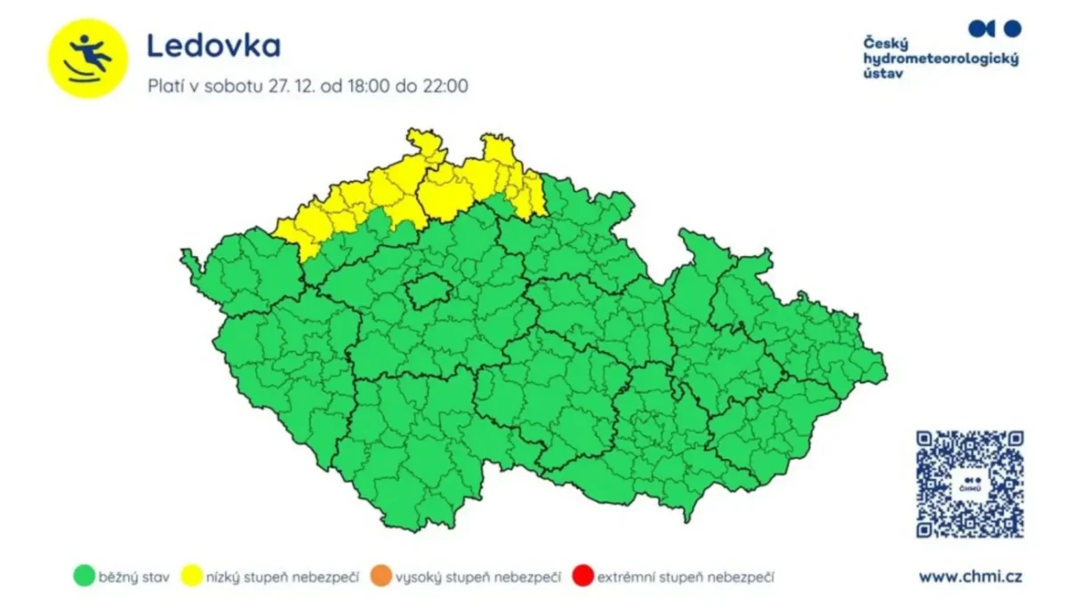 Výstraha před ledovkou