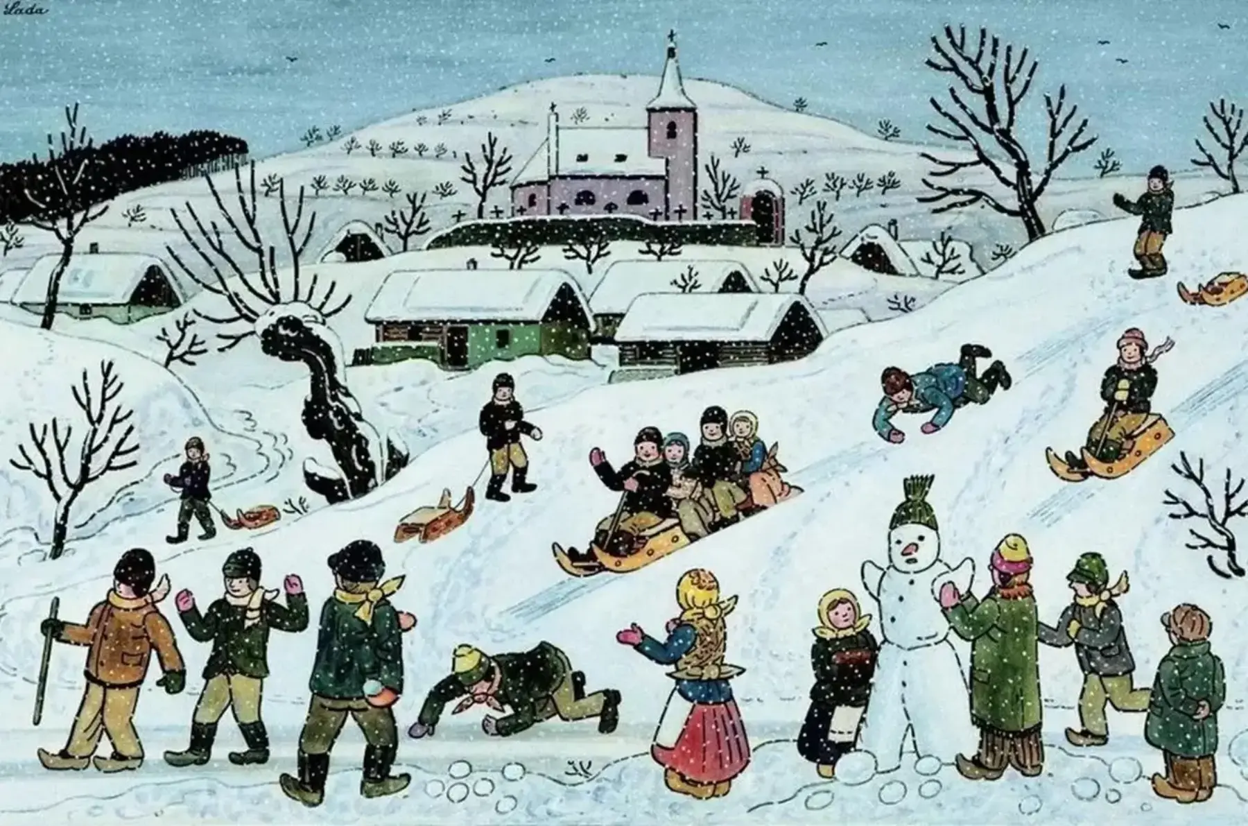 Jóó, to bývaly zimy...