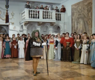 Fotografie z pohádky Tři oříšky pro Popelku.