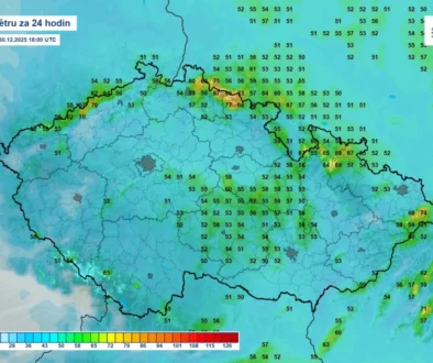 Už dnes na mnoha místech ČR fouká silný vítr