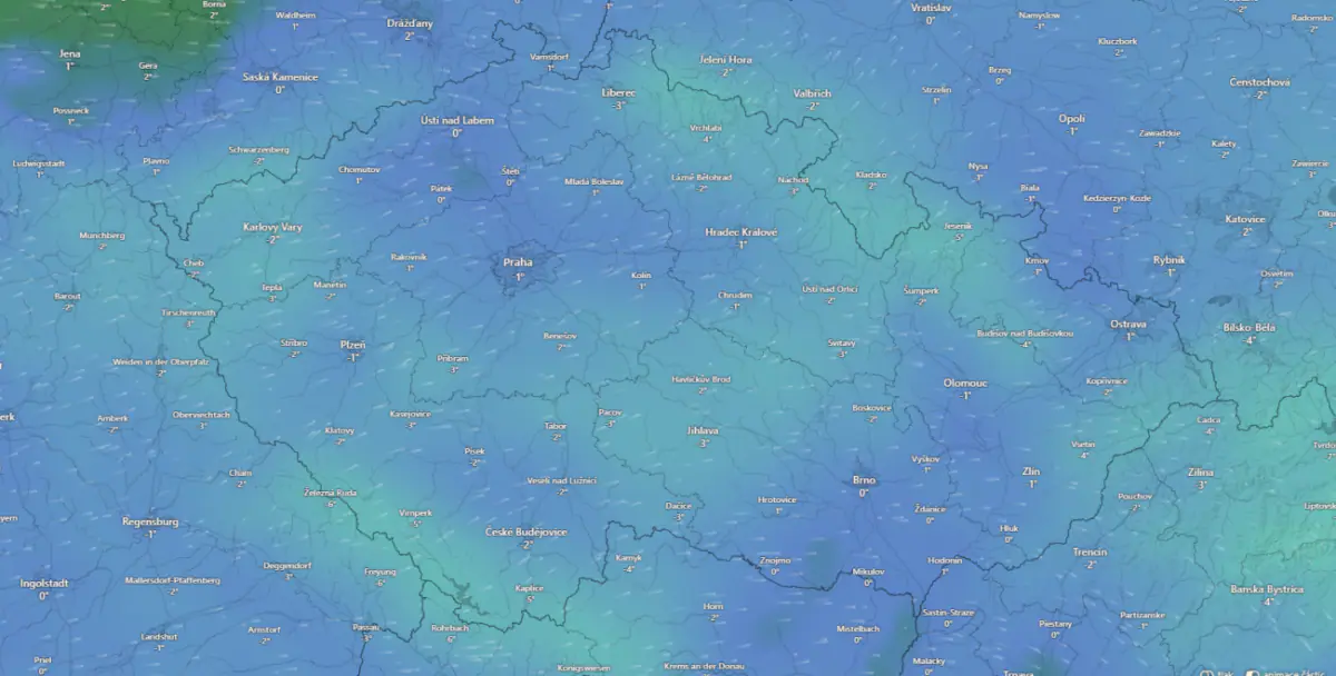 Meteorologická mapa