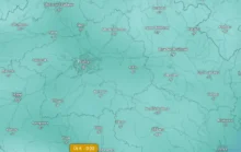 Teploty v příštím týdnu podle Windy