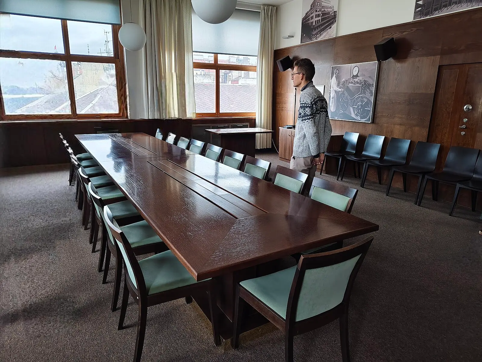 Bývalá reprezentativní kancelář ředitele Československého rozhlasu | TVGURU.cz Bývalá reprezentativní kancelář ředitele Československého rozhlasu