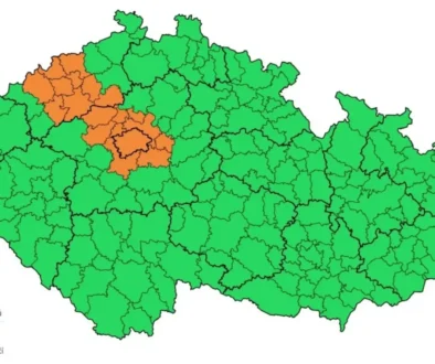 Silné sněžení v dnešních ranních hodinách