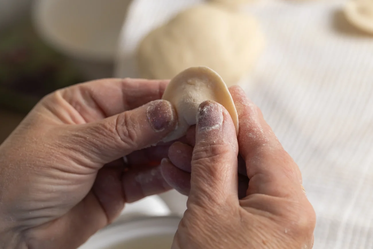 Příprava varenyků