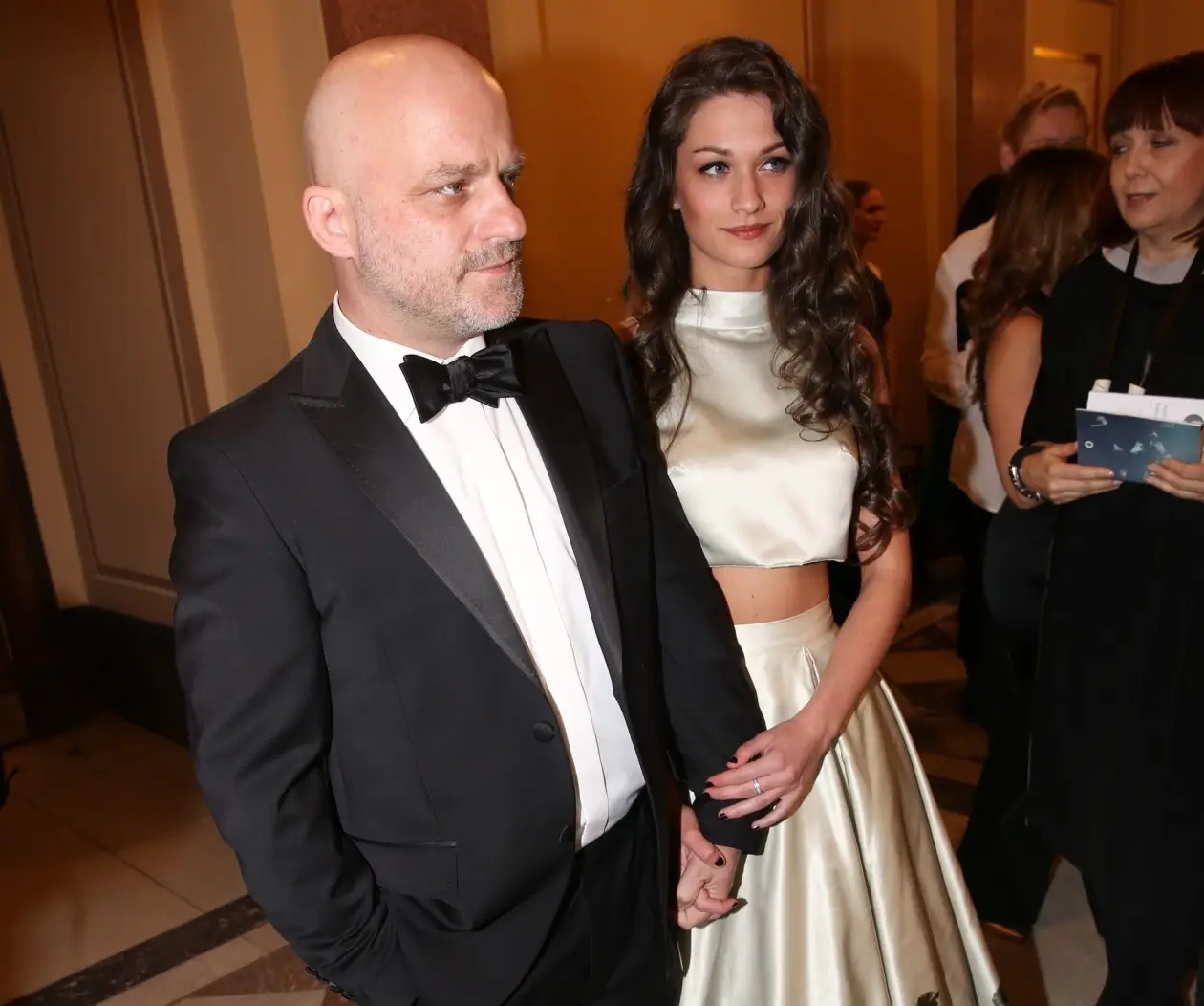 Hynek Čermák s partnerkou.