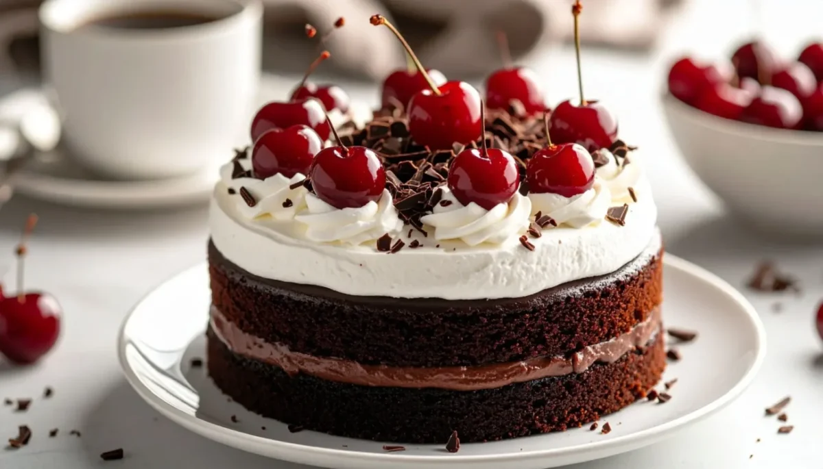 Tak tohle silně připomíná schwarzwaldský dort