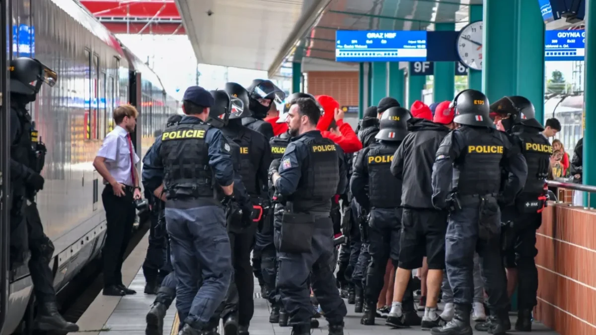 policie české republik v akci