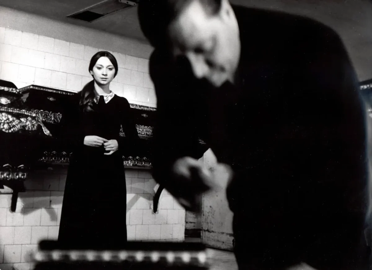 snímek z černobílého filmu