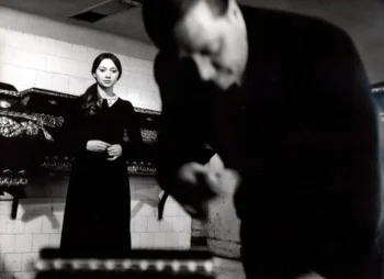 snímek z černobílého filmu