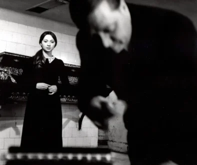 snímek z černobílého filmu