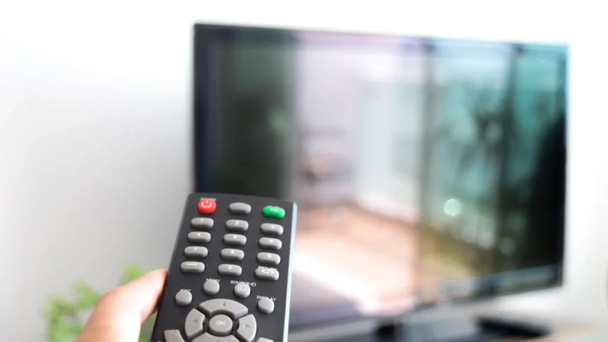 zapínání televize