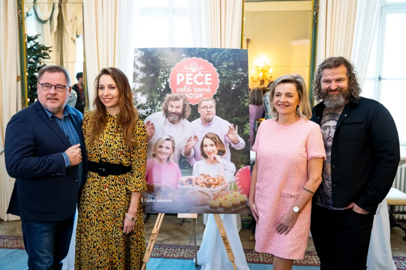 důležité tváře pořadu Peče celá země