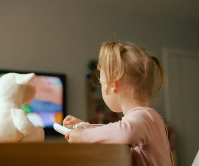 sledování pohádky