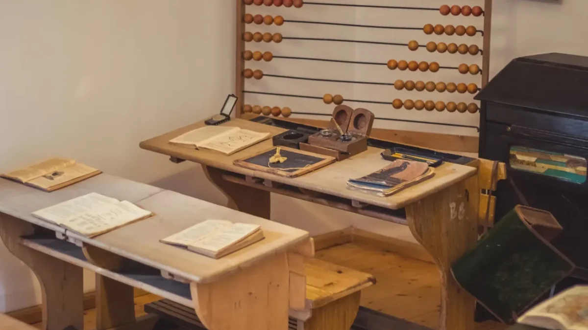 Stará učebna ve škole