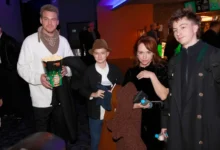 Vojtěch Dyk s manželkou.