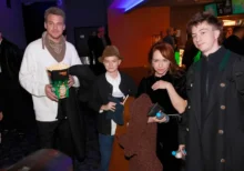 Vojtěch Dyk s manželkou.