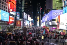 Pohled na Times Square