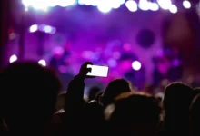 fanoušci na koncertě