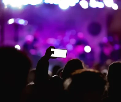 fanoušci na koncertě