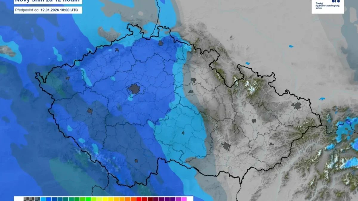 Dnes ještě drobně sněží