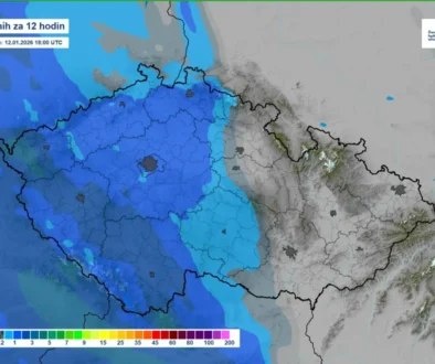 Dnes ještě drobně sněží