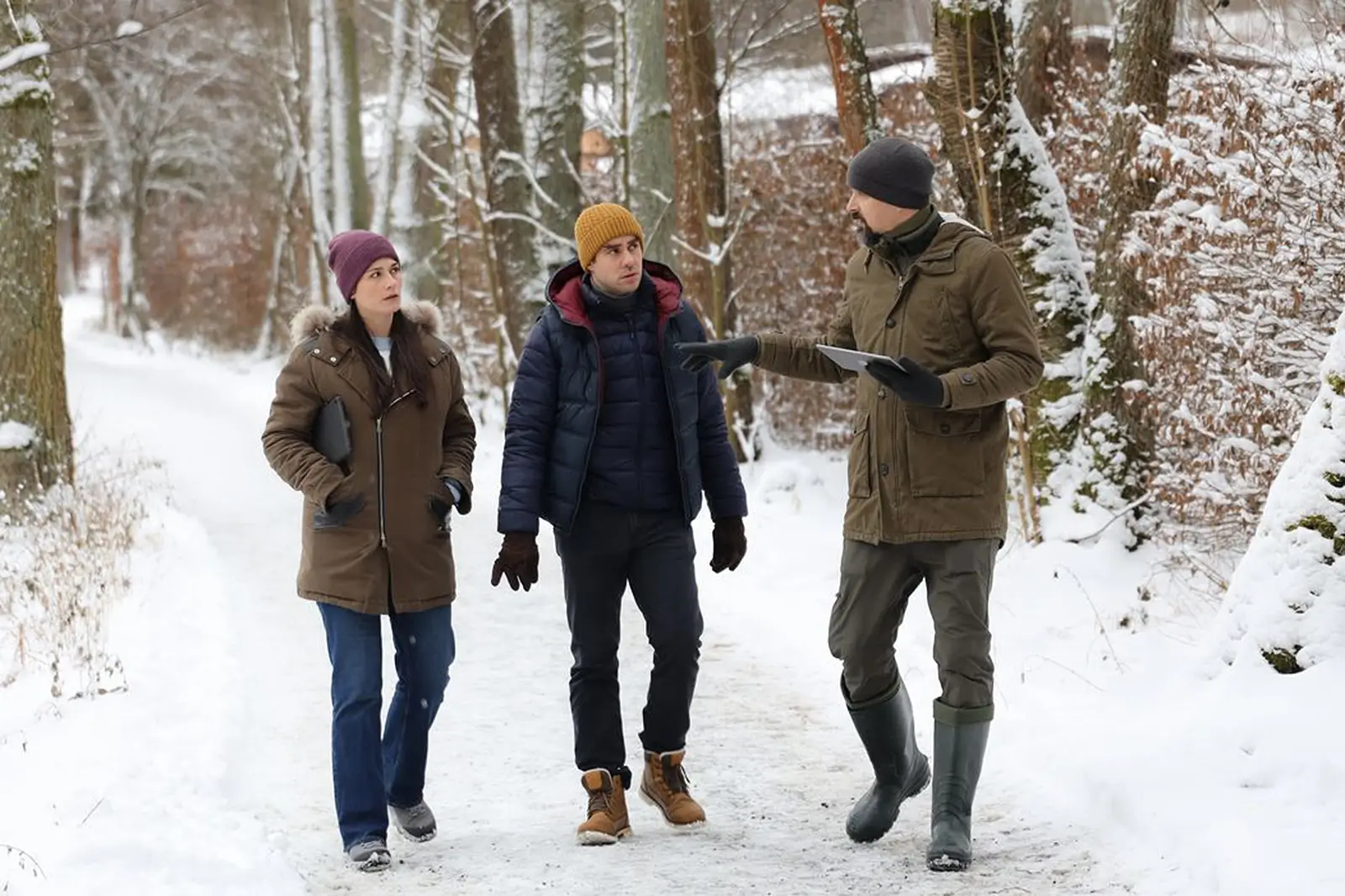 natáčení seriálu Odznak Vysočina