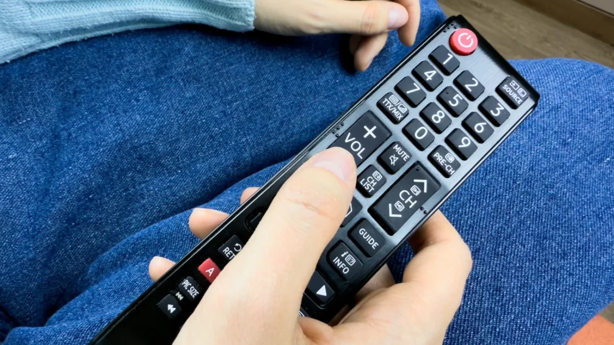 televizní ovládač