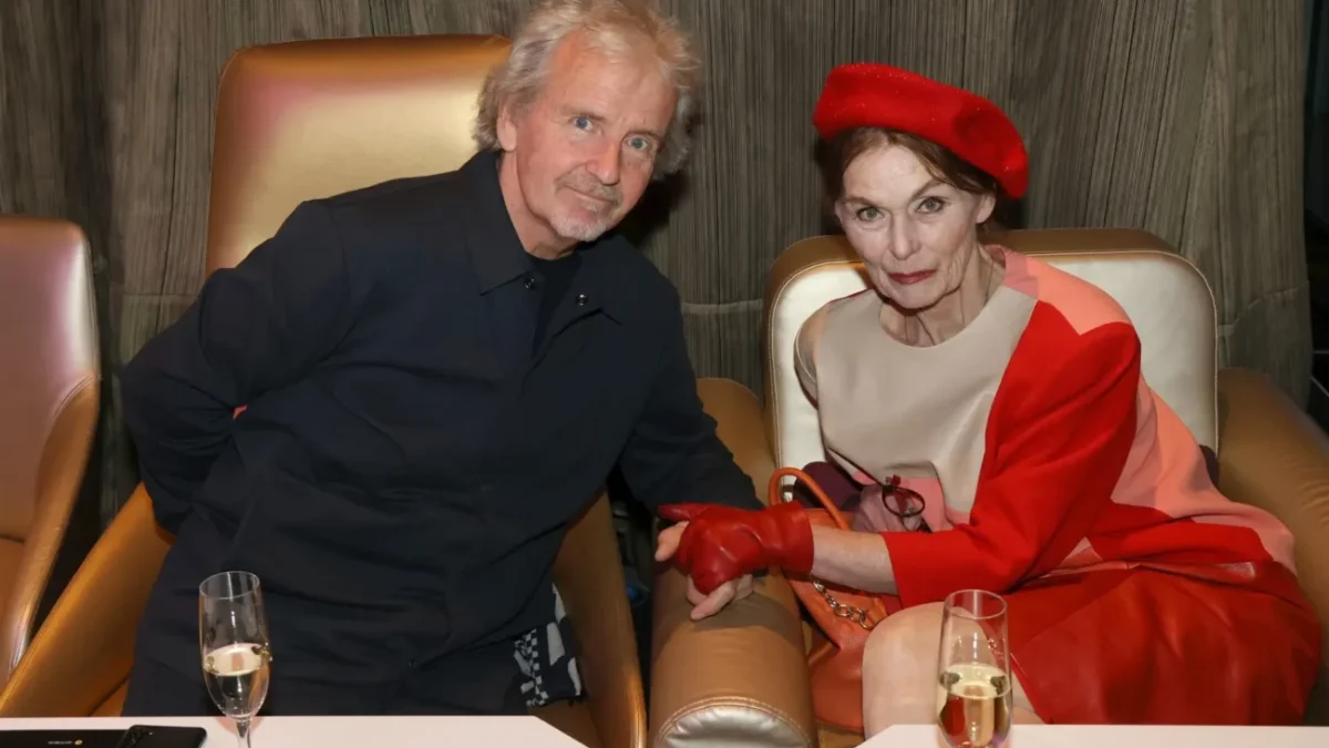 Režisér F. A. Brabec s manželkou