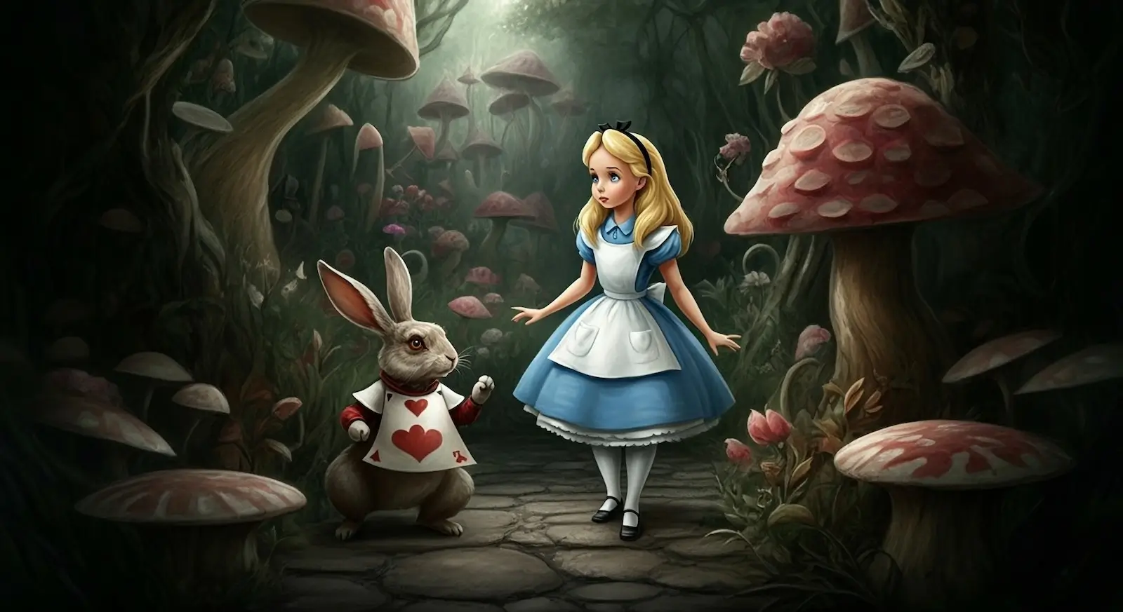 Alenka v říši divů je kouzelná výprava za hranice možného. Zdroj: Shutterstock | TVGURU.cz Alenka v říši divů