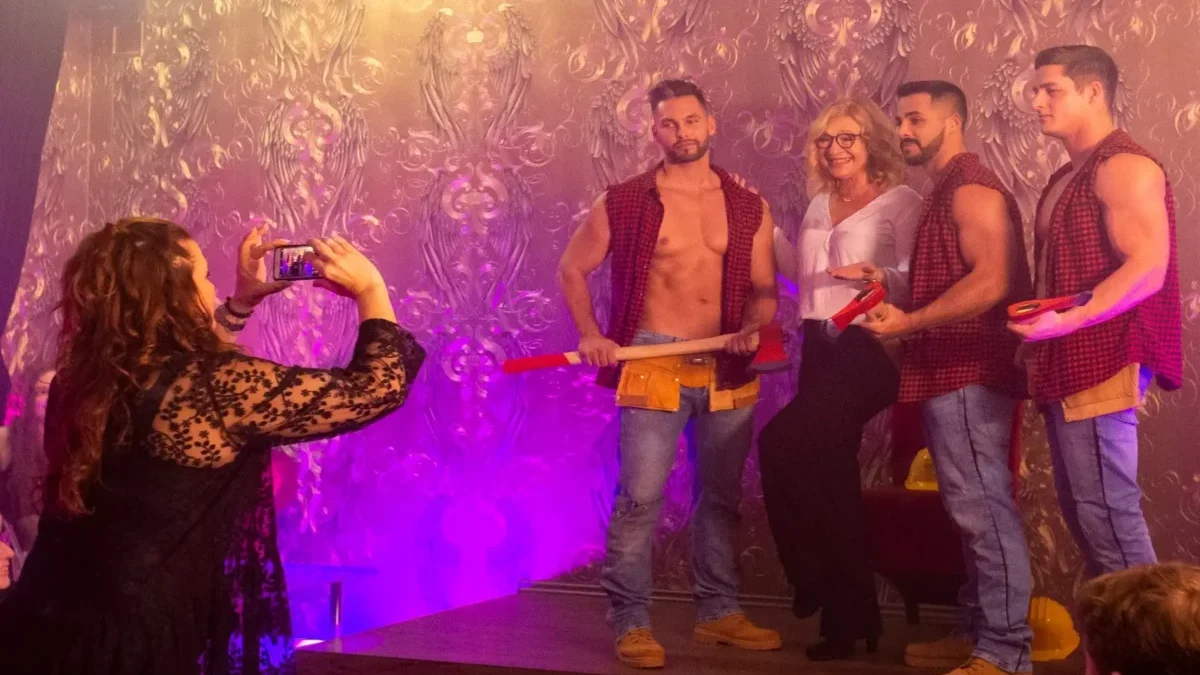 Scéna z filmu Ženská pomsta