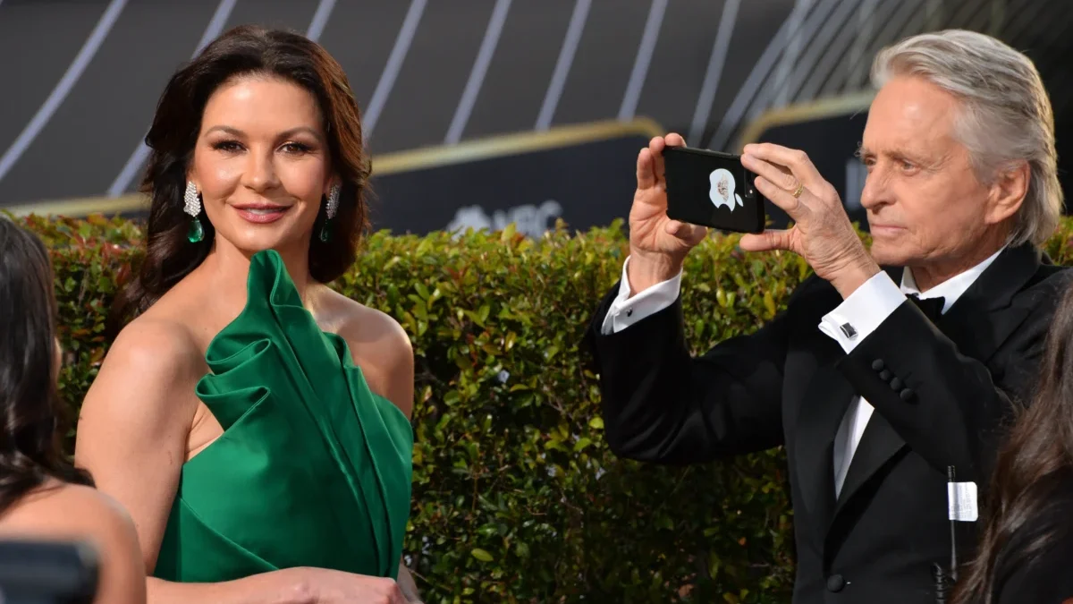 Catherine Zeta-Jones s Michaelem Douglesem