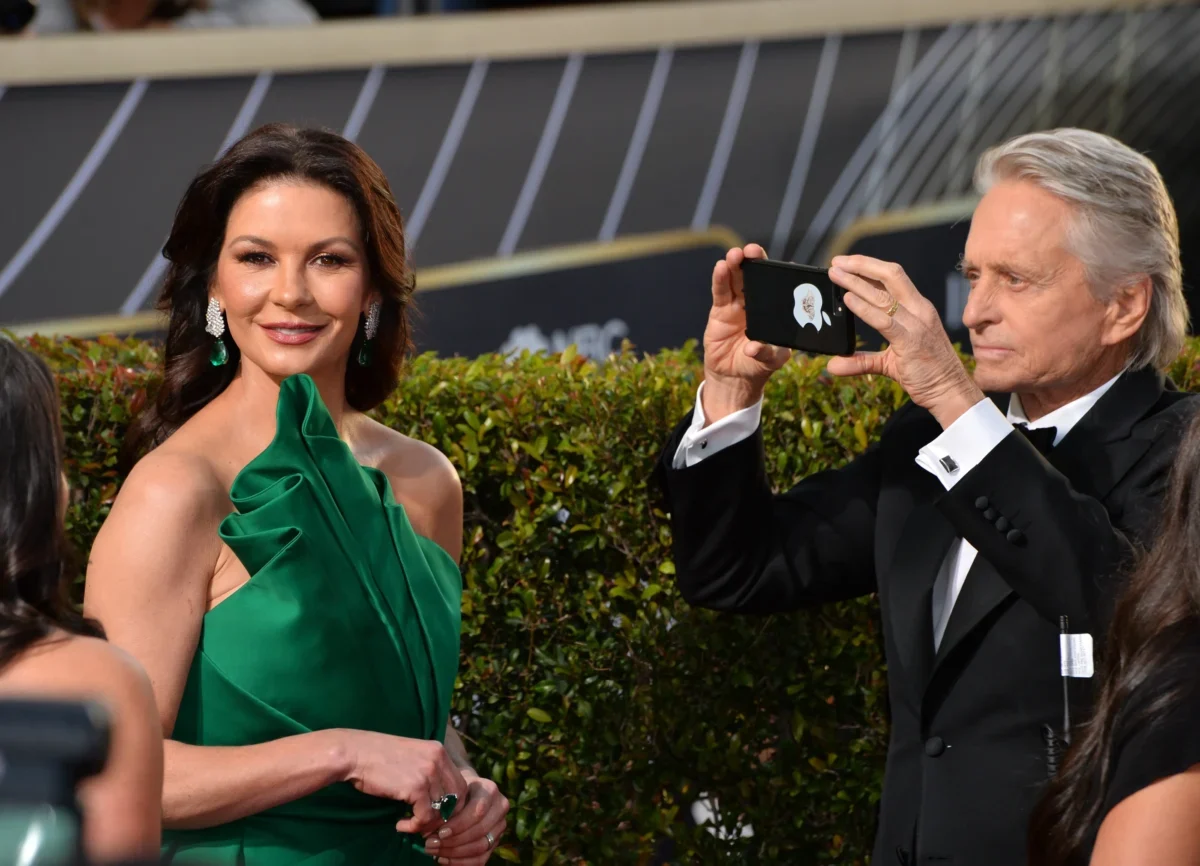 Catherine Zeta-Jones s Michaelem Douglesem