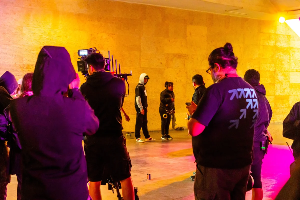 Natáčení filmu JackAss.