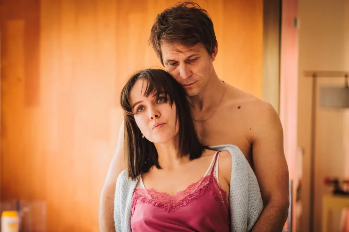 Igor Orozovič a Tereza Ramba hrající v seriálu