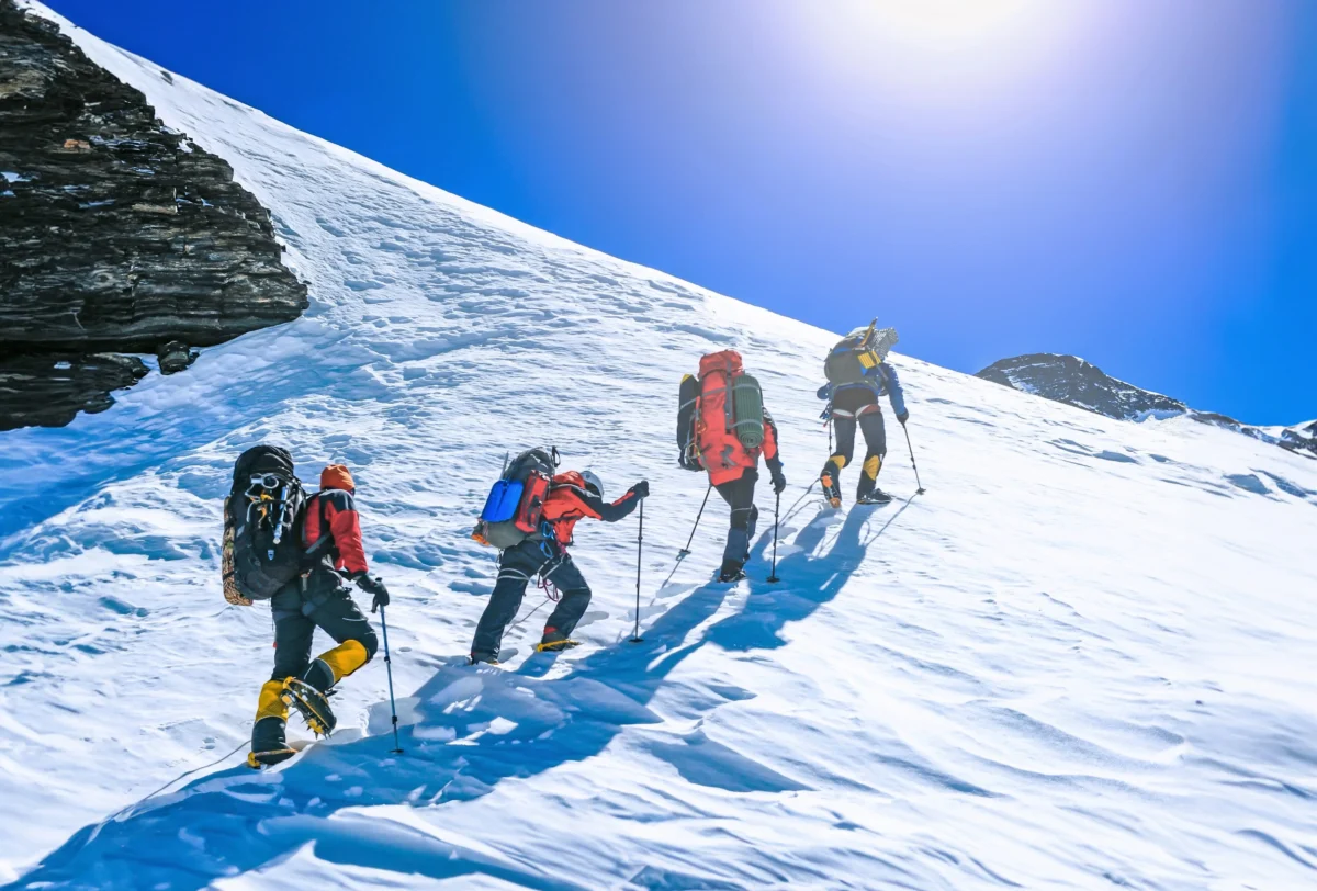 Lezci na Mount Everest