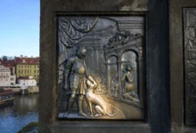 Obrázek na Karlově mostě