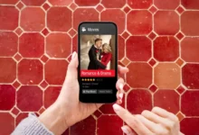 sledování filmů na telefonu